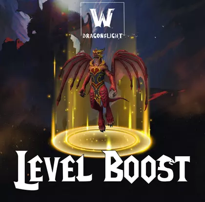 WoW Level Boost - buy wow dragonflight power leveling 70 boost
