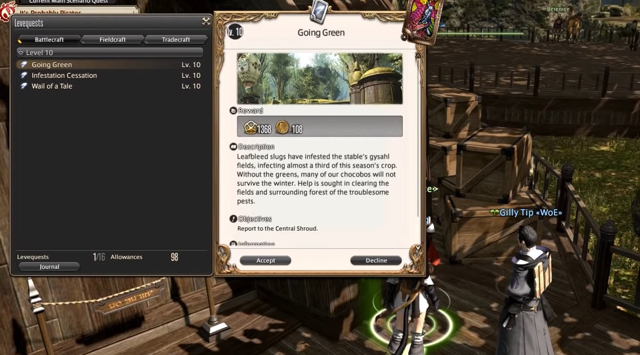 FFXIV Gil Guide Leveling