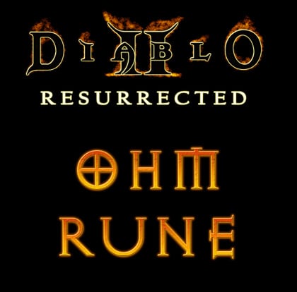 Buy Diablo 2 OHM Rune