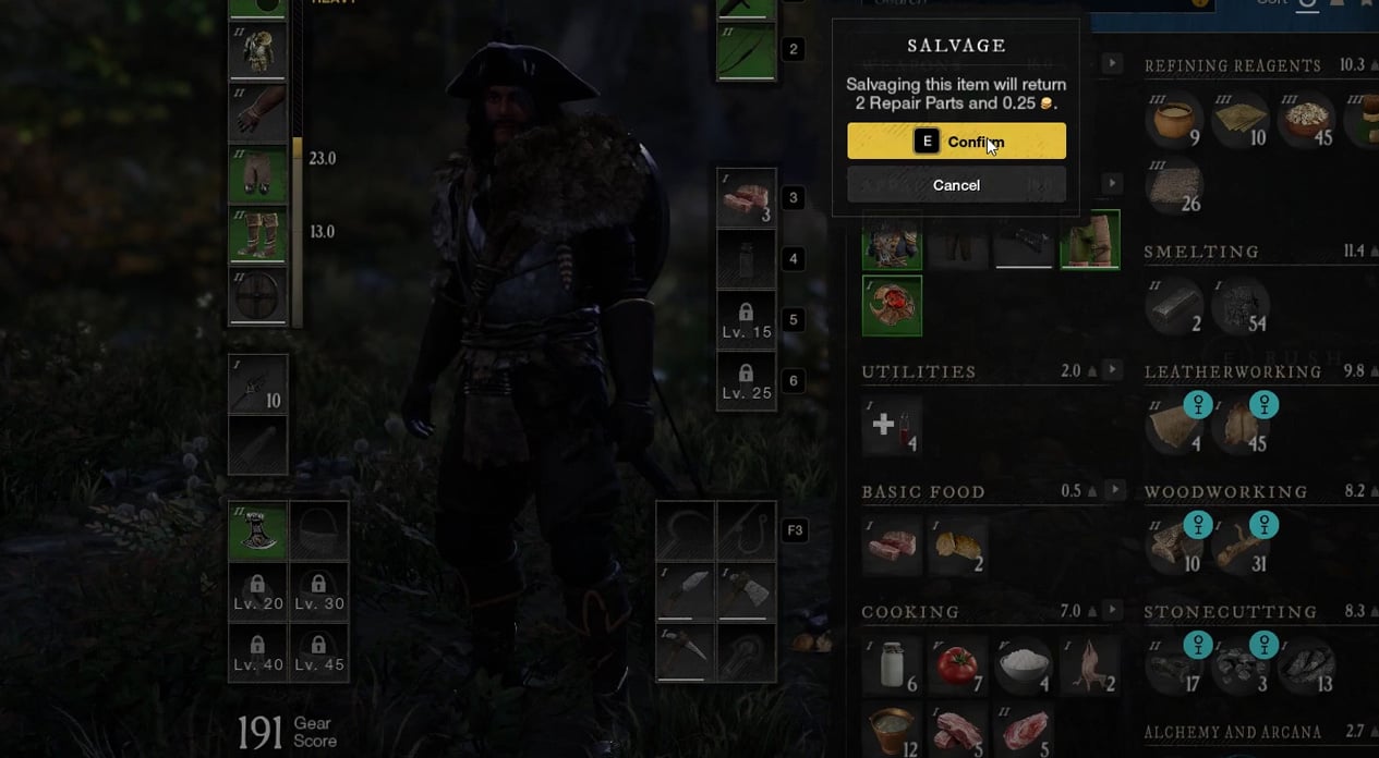 How to Salvage Items in New World - Guide