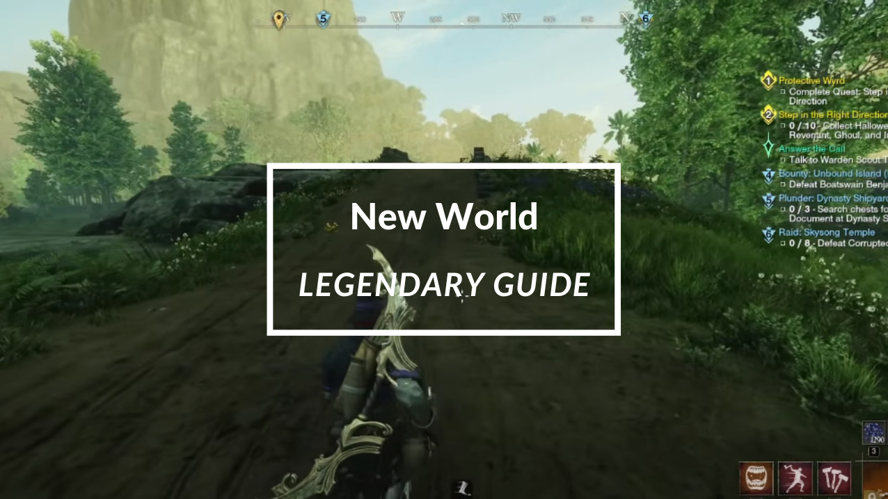 New World Legendary Waffen Quest Guide