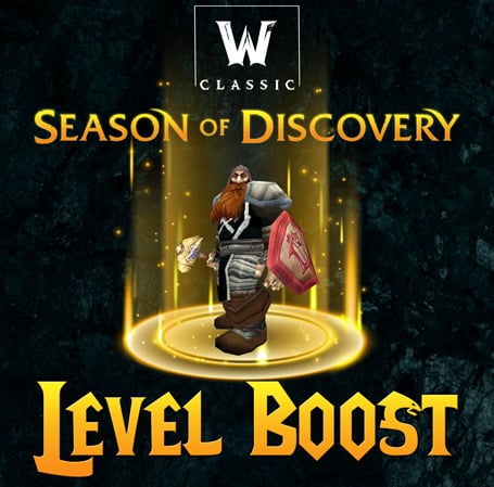Buy WoW Classic Season of Discovery (SoD) Level Boost