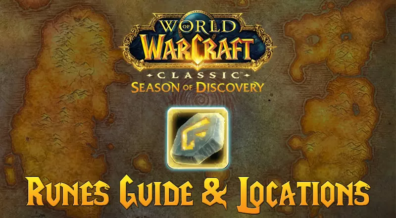 WoW Season of Discovery (SoD) Runes guide & locations Phase 1